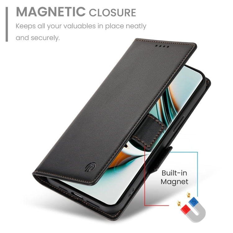 For Realme 11 Pro 5G / 11 Pro+ 5G Side Buckle Magnetic Frosted Leather Phone Case