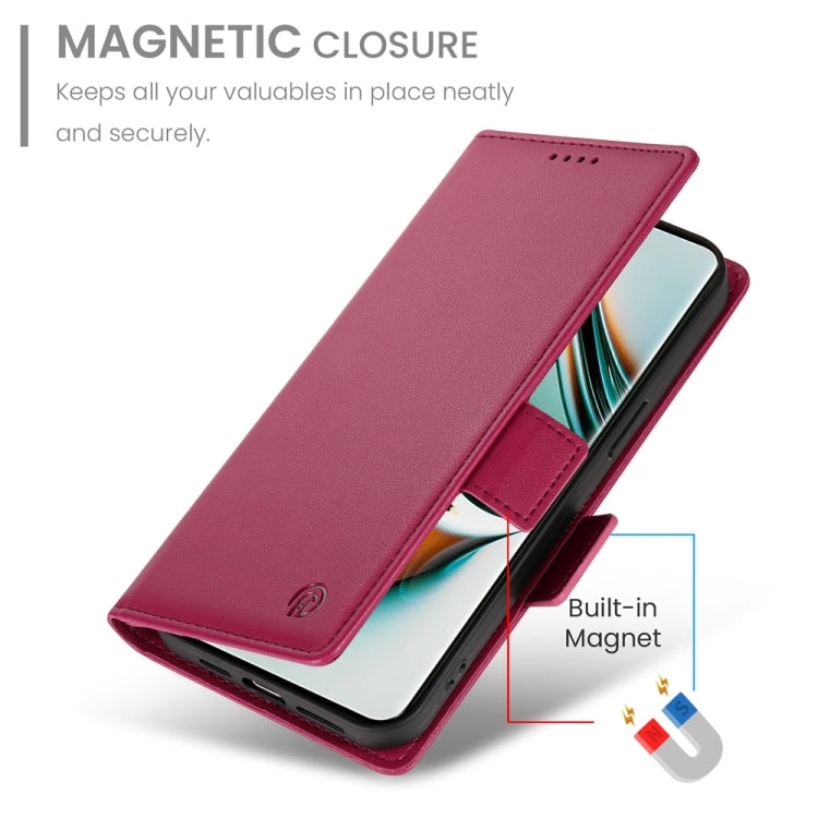 For Realme 11 Pro 5G / 11 Pro+ 5G Side Buckle Magnetic Frosted Leather Phone Case
