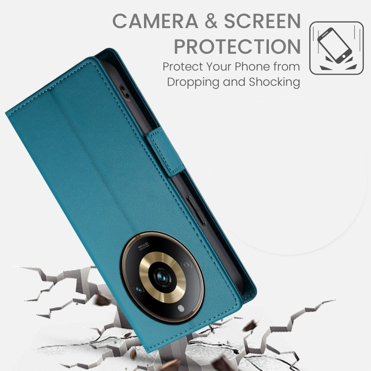 For Realme 11 Pro 5G / 11 Pro+ 5G Side Buckle Magnetic Frosted Leather Phone Case