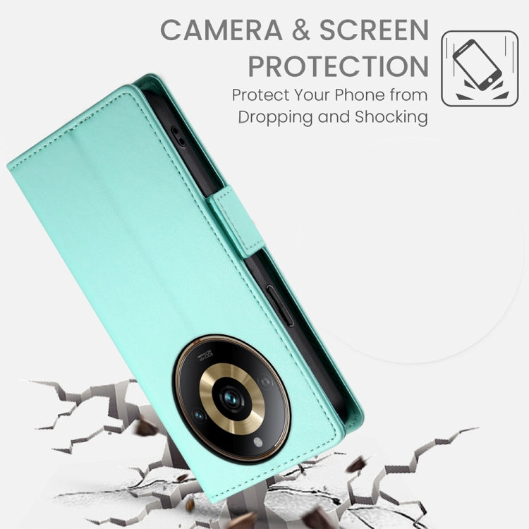 For Realme 11 Pro 5G / 11 Pro+ 5G Side Buckle Magnetic Frosted Leather Phone Case