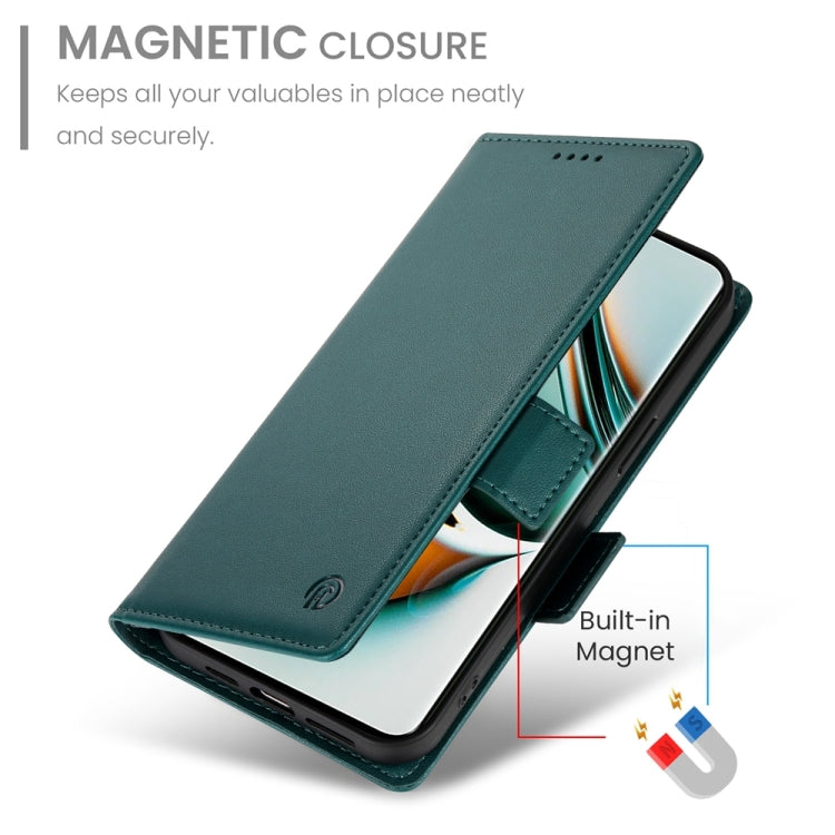 For Realme 11 Pro 5G / 11 Pro+ 5G Side Buckle Magnetic Frosted Leather Phone Case