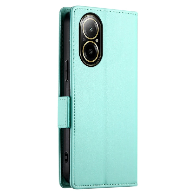 For Realme C67 4G Global Side Buckle Magnetic Frosted Leather Phone Case