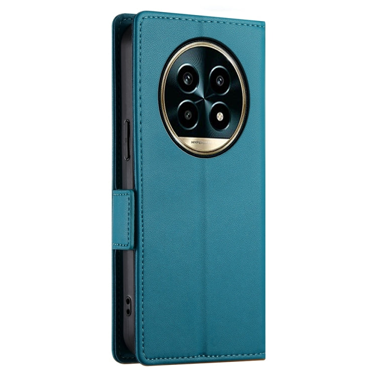 For Realme 13 Pro / 13 Pro+ Global Side Buckle Magnetic Frosted Leather Phone Case