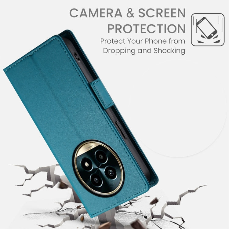 For Realme 13 Pro / 13 Pro+ Global Side Buckle Magnetic Frosted Leather Phone Case