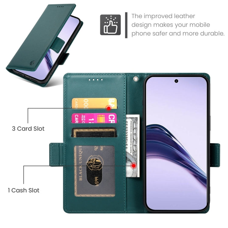 For Realme 13 Pro / 13 Pro+ Global Side Buckle Magnetic Frosted Leather Phone Case