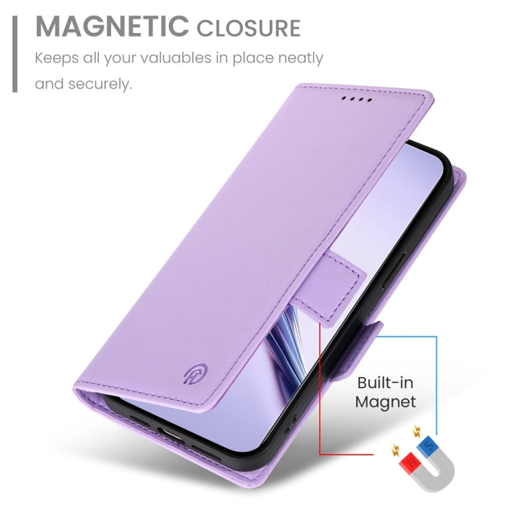 For Realme 13 Pro / 13 Pro+ Global Side Buckle Magnetic Frosted Leather Phone Case