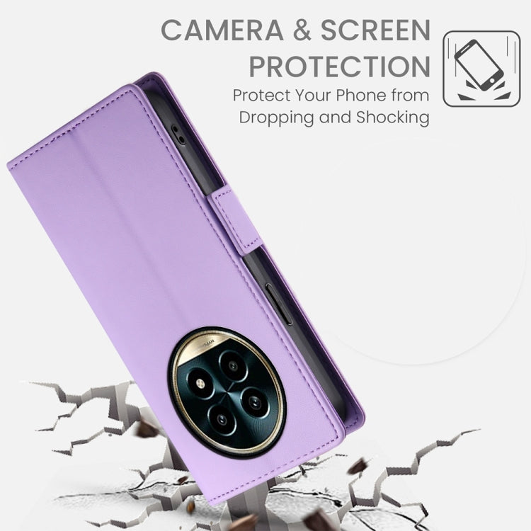 For Realme 13 Pro / 13 Pro+ Global Side Buckle Magnetic Frosted Leather Phone Case