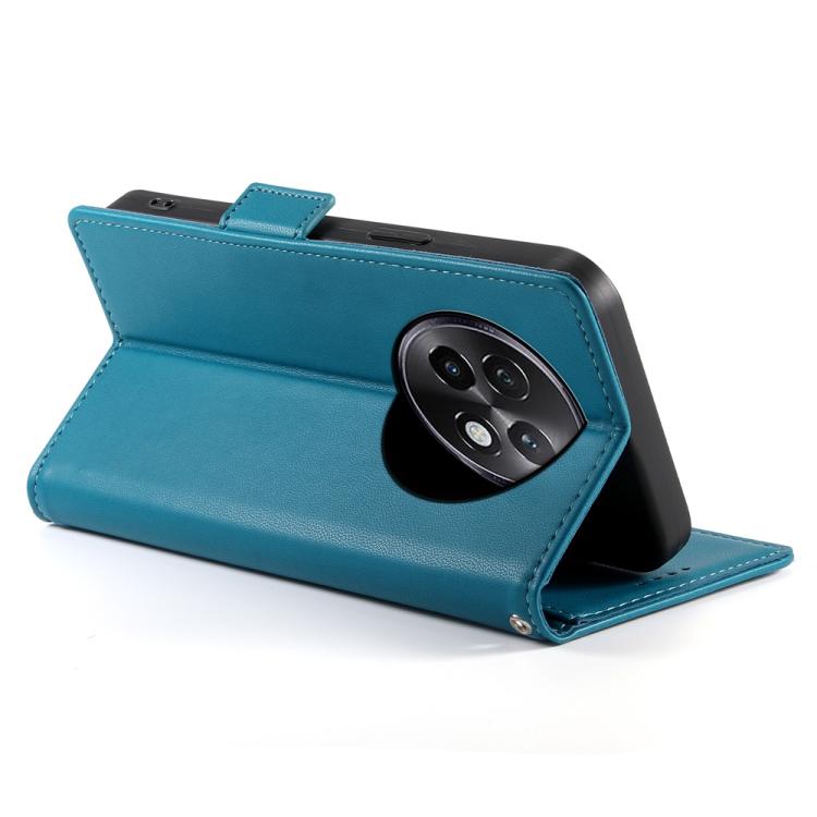 For Realme 13+ Side Buckle Magnetic Frosted Leather Phone Case