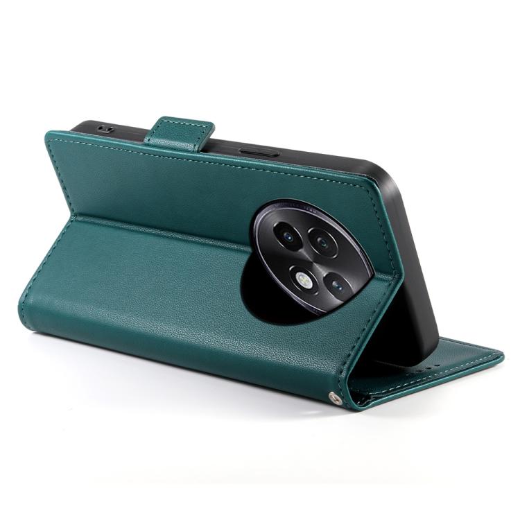 For Realme 13+ Side Buckle Magnetic Frosted Leather Phone Case