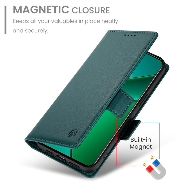 For Realme 14 / Realme P3 5G Side Buckle Magnetic Frosted Leather Phone Case