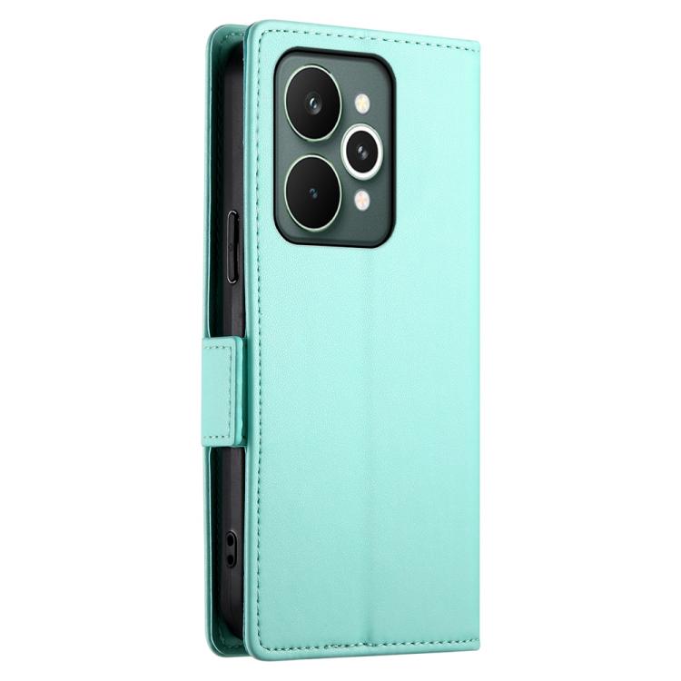 For Realme 15 5G / Realme 15 Pro 5G Side Buckle Magnetic Frosted Leather Phone Case