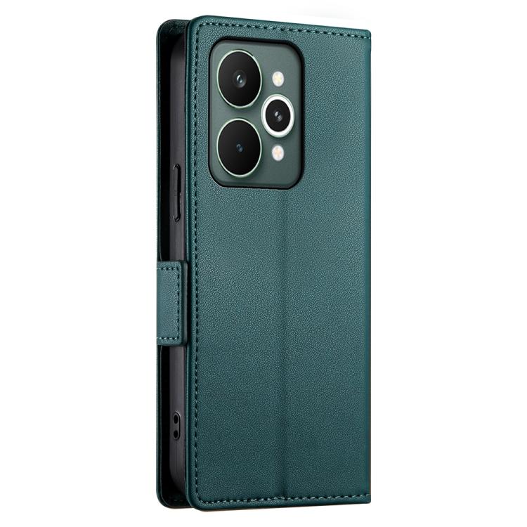 For Realme 15 5G / Realme 15 Pro 5G Side Buckle Magnetic Frosted Leather Phone Case