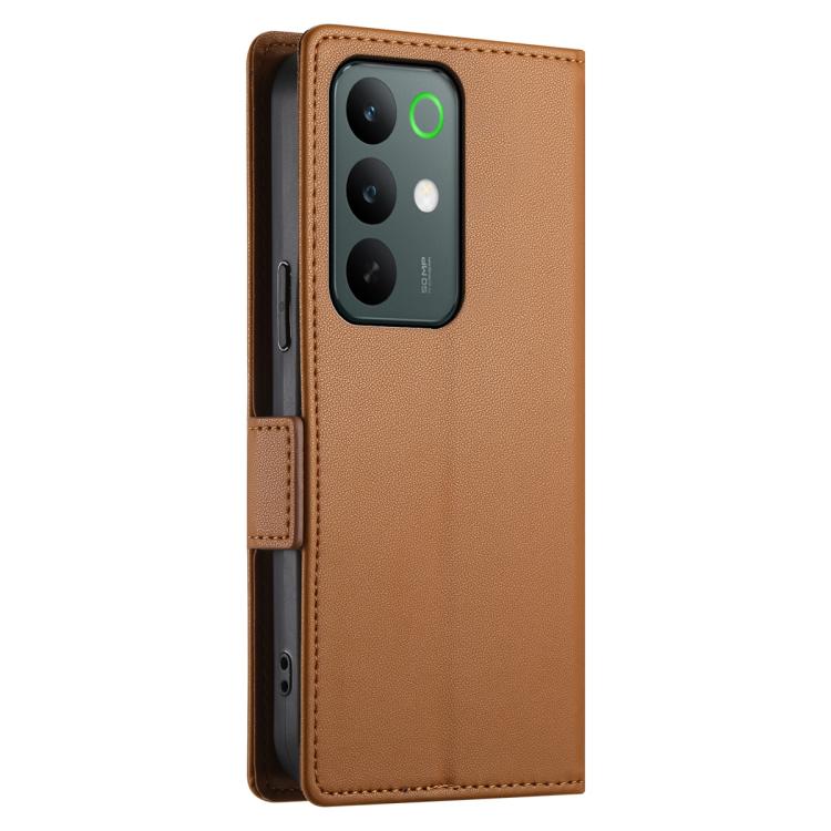 For Realme C85 Pro 4G Side Buckle Magnetic Frosted Leather Phone Case