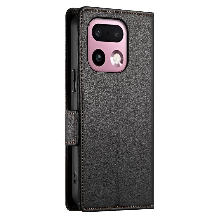 For Realme 16 Pro+ 5G Side Buckle Magnetic Frosted Leather Phone Case