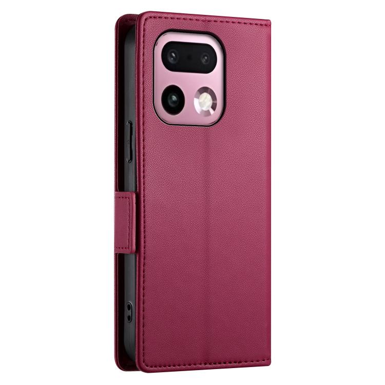 For Realme 16 Pro+ 5G Side Buckle Magnetic Frosted Leather Phone Case