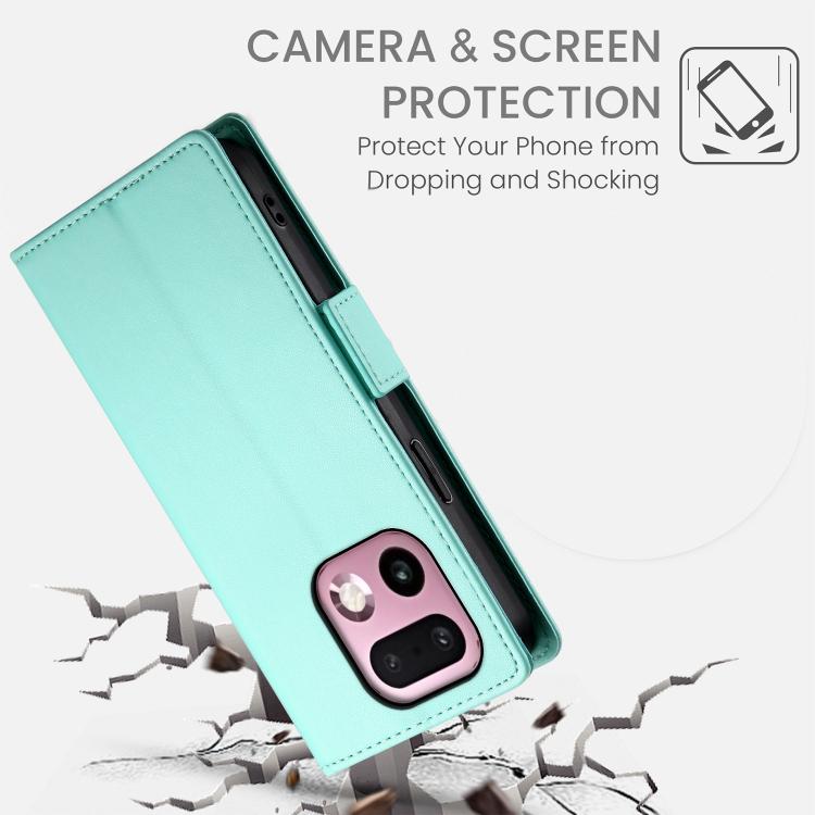 For Realme 16 Pro+ 5G Side Buckle Magnetic Frosted Leather Phone Case