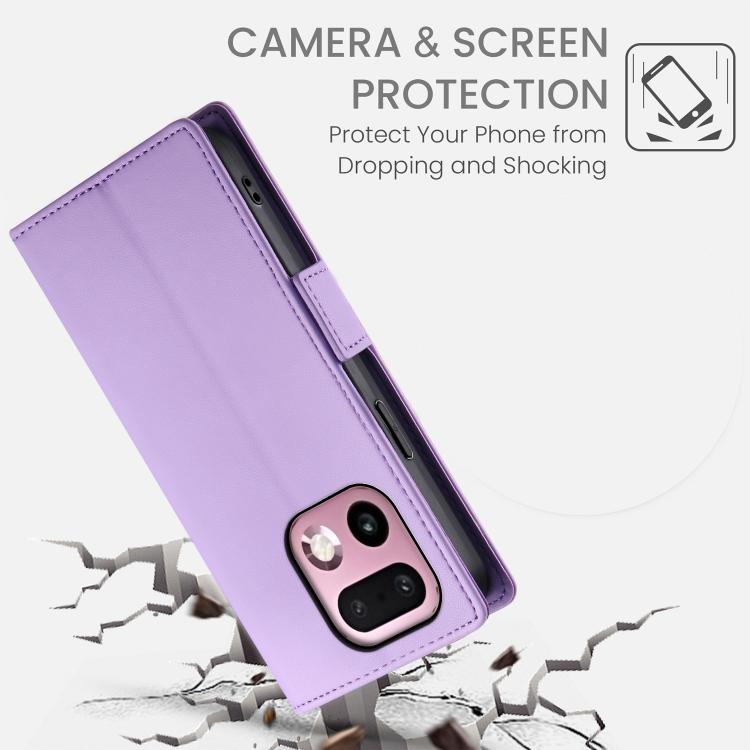 For Realme 16 Pro+ 5G Side Buckle Magnetic Frosted Leather Phone Case