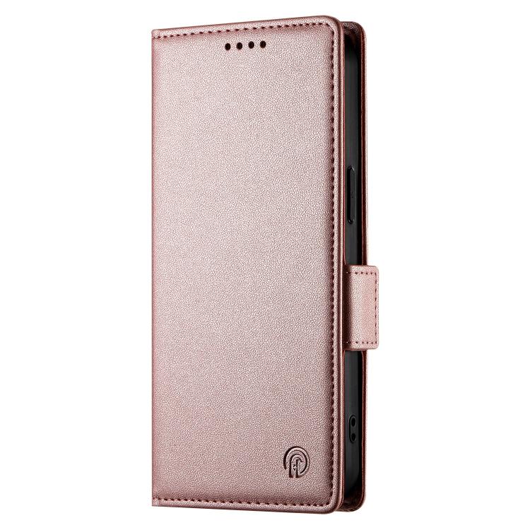 For Realme 16 Pro 5G Side Buckle Magnetic Frosted Leather Phone Case