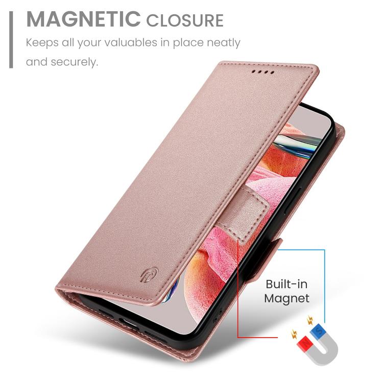 For Realme 16 Pro 5G Side Buckle Magnetic Frosted Leather Phone Case