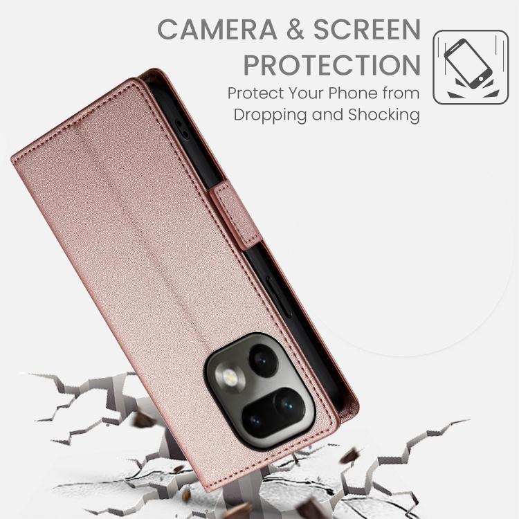 For Realme 16 Pro 5G Side Buckle Magnetic Frosted Leather Phone Case