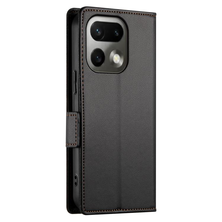 For Realme 16 Pro 5G Side Buckle Magnetic Frosted Leather Phone Case