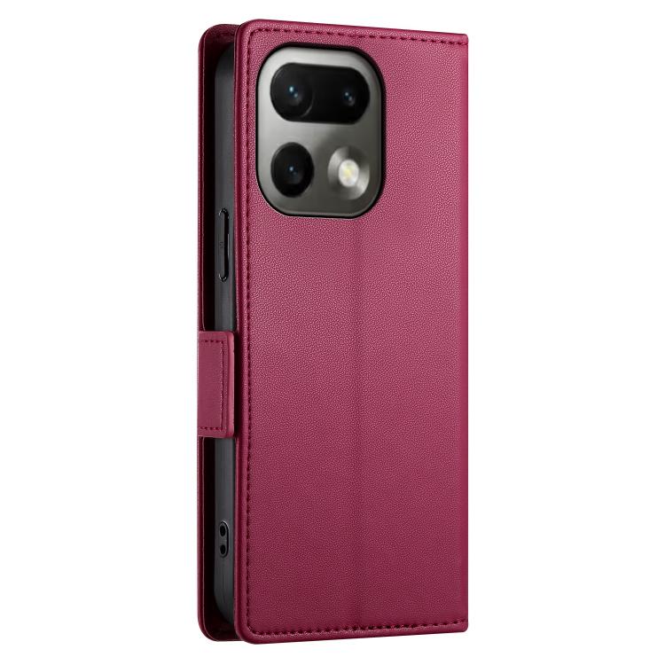 For Realme 16 Pro 5G Side Buckle Magnetic Frosted Leather Phone Case