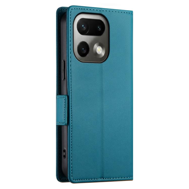 For Realme 16 Pro 5G Side Buckle Magnetic Frosted Leather Phone Case