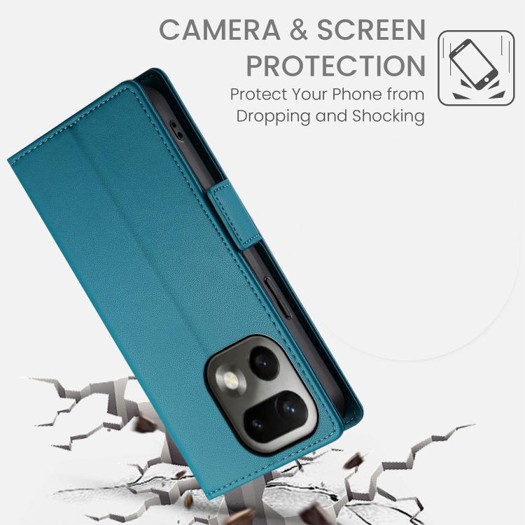 For Realme 16 Pro 5G Side Buckle Magnetic Frosted Leather Phone Case