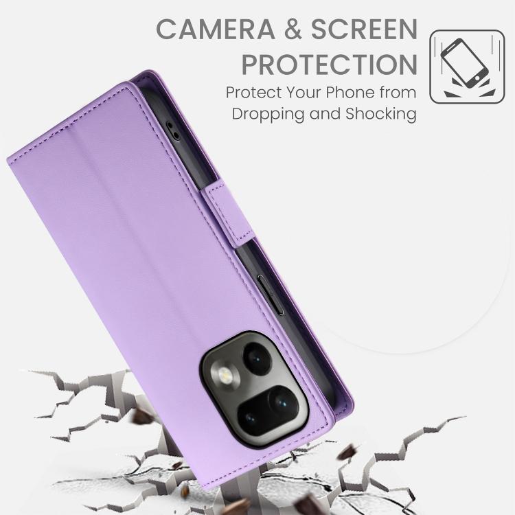 For Realme 16 Pro 5G Side Buckle Magnetic Frosted Leather Phone Case