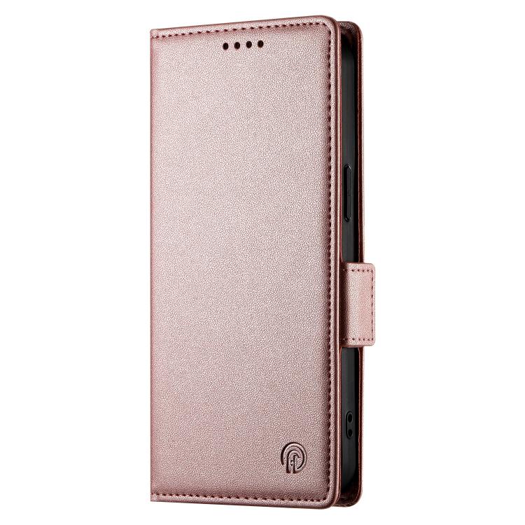 For Realme 16 5G Side Buckle Magnetic Frosted Leather Phone Case