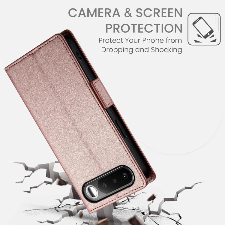 For Realme 16 5G Side Buckle Magnetic Frosted Leather Phone Case