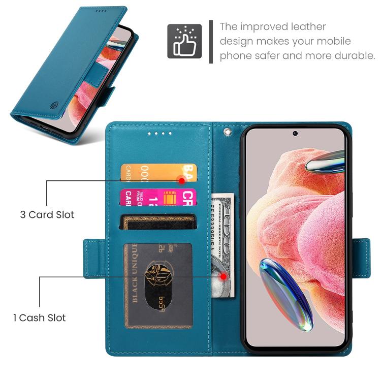 For Realme 16 5G Side Buckle Magnetic Frosted Leather Phone Case