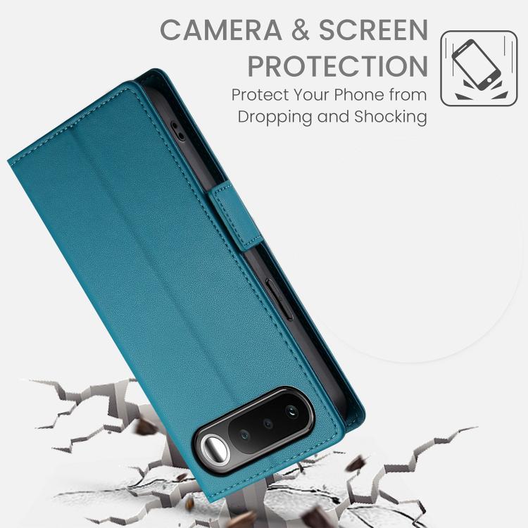 For Realme 16 5G Side Buckle Magnetic Frosted Leather Phone Case