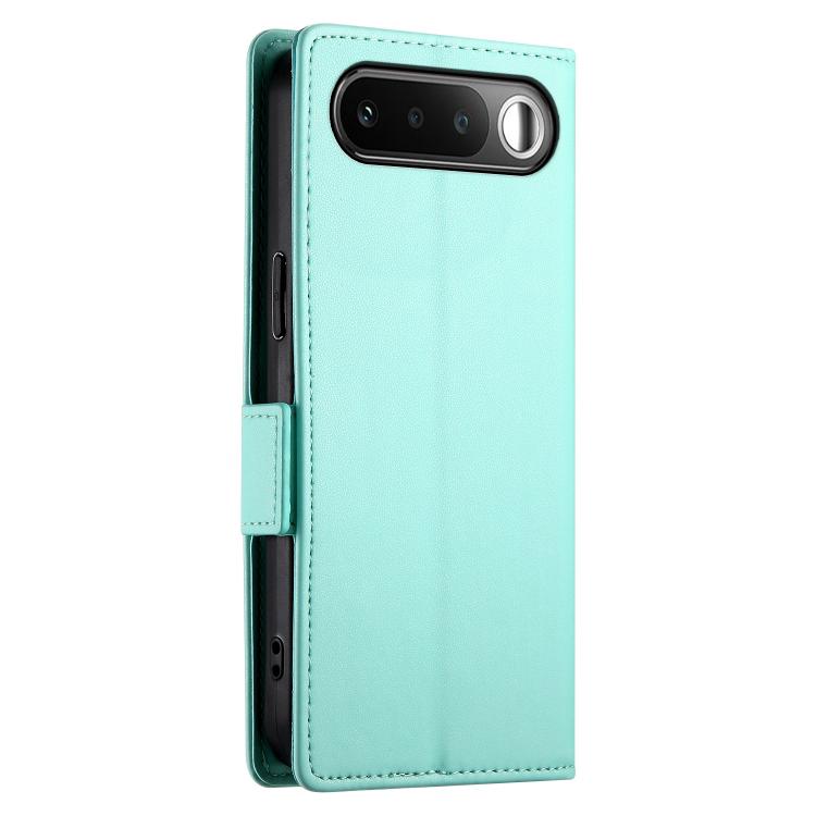 For Realme 16 5G Side Buckle Magnetic Frosted Leather Phone Case