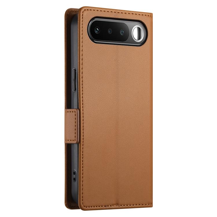 For Realme 16 5G Side Buckle Magnetic Frosted Leather Phone Case