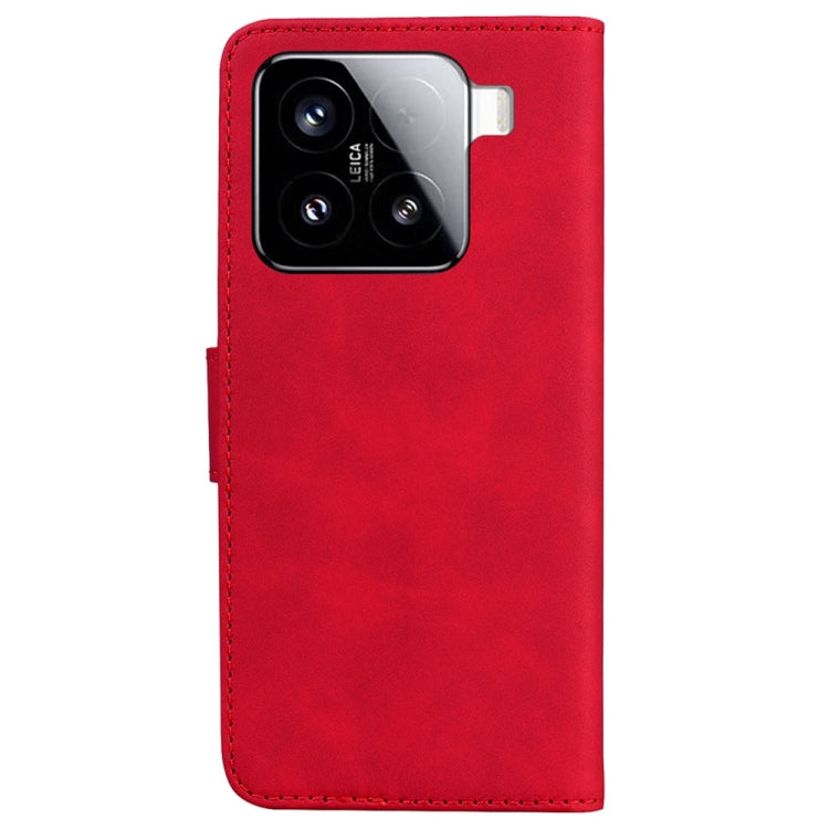 For Xiaomi 15 Skin Feel Pure Color Flip Leather Phone Case