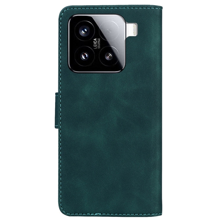 For Xiaomi 15 Skin Feel Pure Color Flip Leather Phone Case