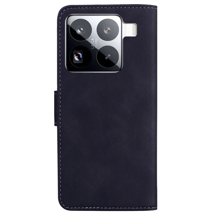 For Xiaomi 15 Pro Skin Feel Pure Color Flip Leather Phone Case