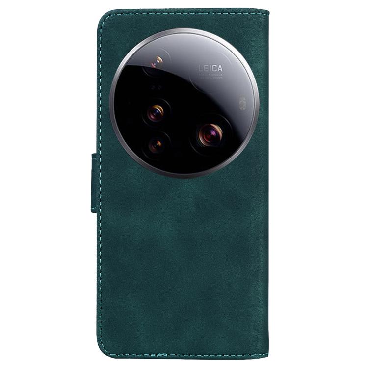 For Xiaomi 15 Ultra Skin Feel Pure Color Flip Leather Phone Case