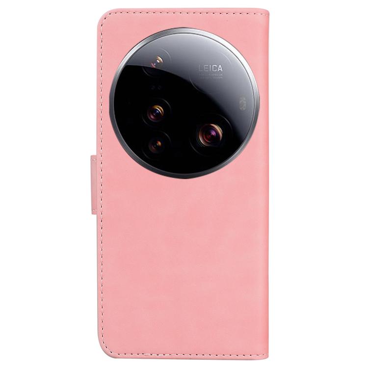 For Xiaomi 15 Ultra Skin Feel Pure Color Flip Leather Phone Case