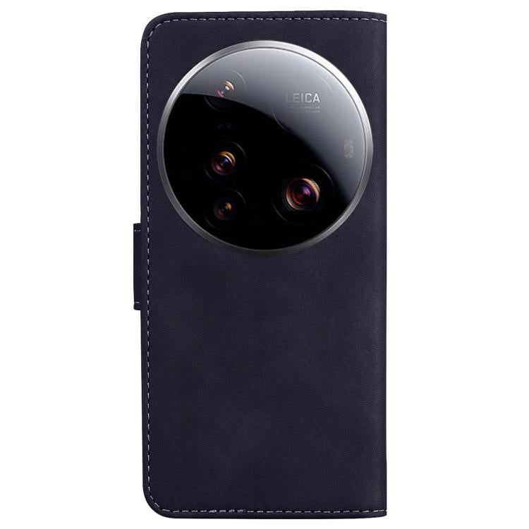 For Xiaomi 15 Ultra Skin Feel Pure Color Flip Leather Phone Case