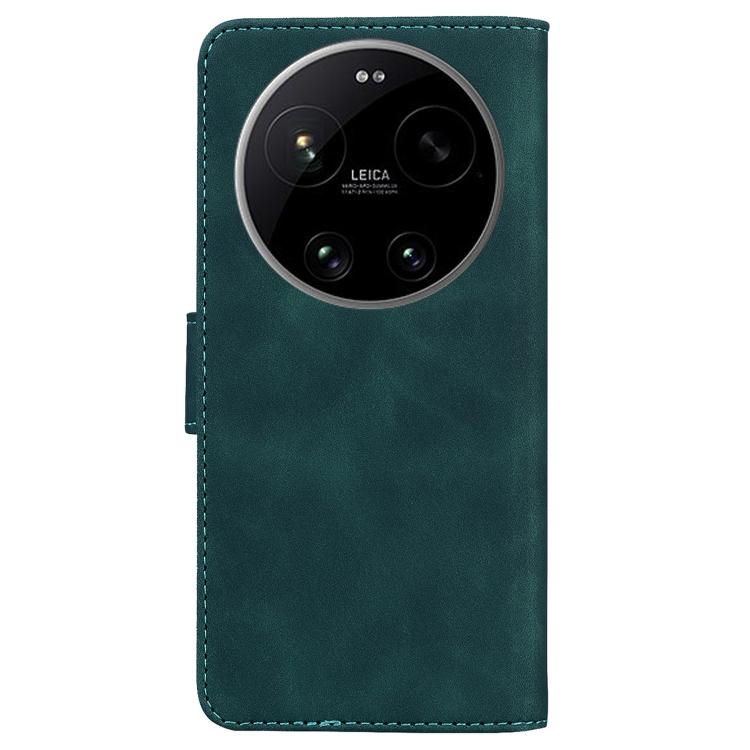 For Xiaomi 17 Ultra Skin Feel Pure Color Flip Leather Phone Case