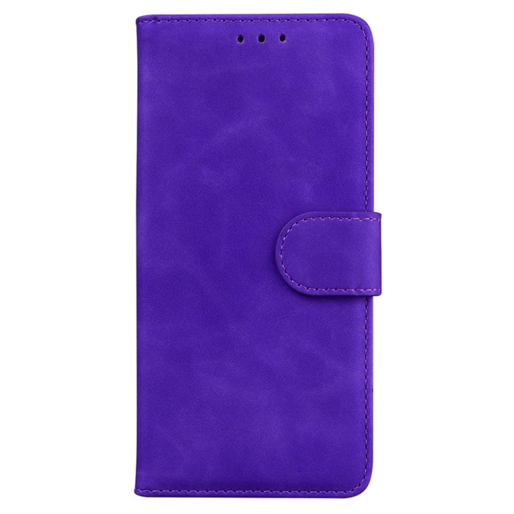 For Redmi Note 14 5G Skin Feel Pure Color Flip Leather Phone Case