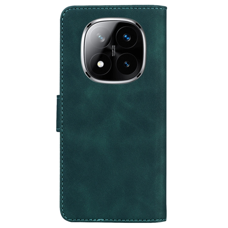 For Redmi Note 14 Pro / Note 14 Pro+ 5G Skin Feel Pure Color Flip Leather Phone Case