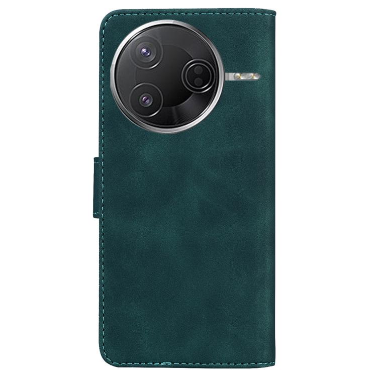 For Redmi K80 / K80 Pro / Xiaomi Poco F7 Pro Skin Feel Pure Color Flip Leather Phone Case