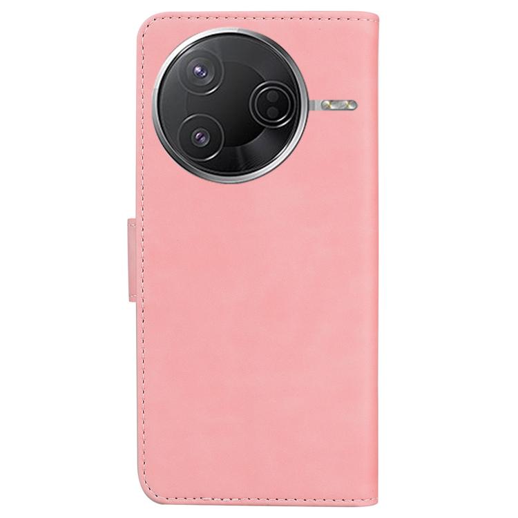For Redmi K80 / K80 Pro / Xiaomi Poco F7 Pro Skin Feel Pure Color Flip Leather Phone Case