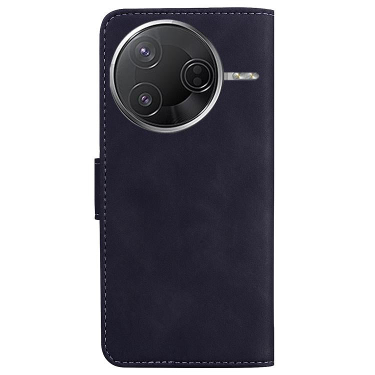 For Redmi K80 / K80 Pro / Xiaomi Poco F7 Pro Skin Feel Pure Color Flip Leather Phone Case