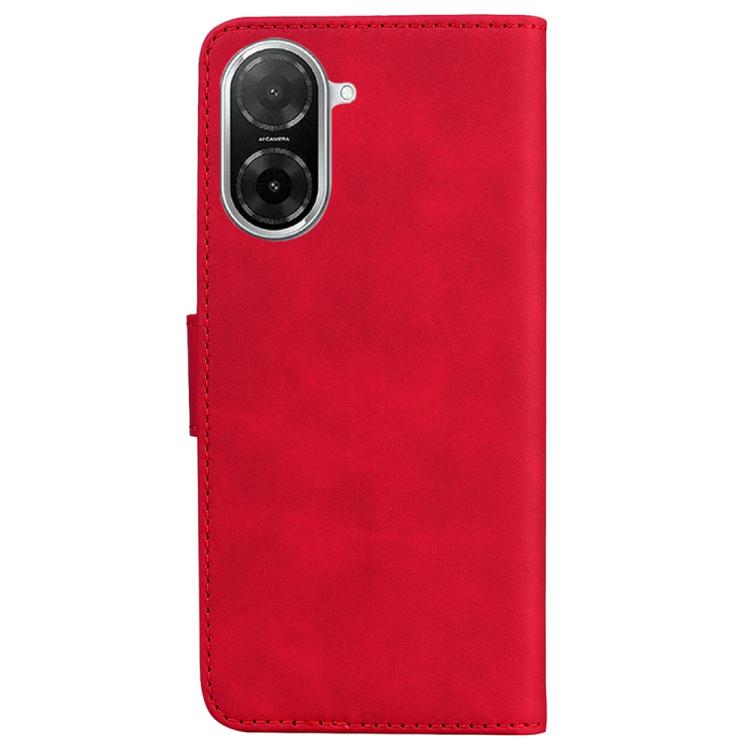 For Redmi A5 4G 171.7mm Skin Feel Pure Color Flip Leather Phone Case