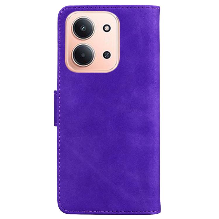 For Redmi 15C 5G / 4G EU 173mm / Poco C85 5G Skin Feel Pure Color Flip Leather Phone Case