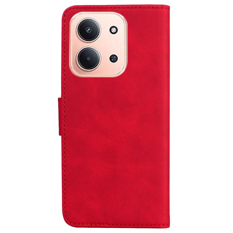 For Redmi 15C 5G / 4G EU 173mm / Poco C85 5G Skin Feel Pure Color Flip Leather Phone Case